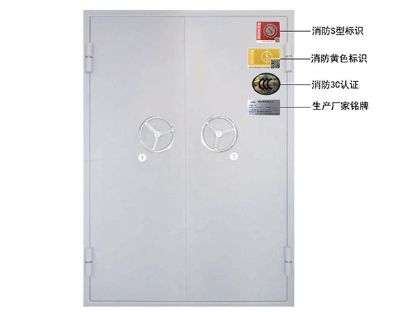 Explosion resistant door, explosion release door