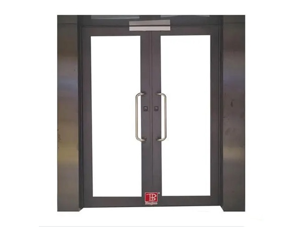 Fireproof glass door