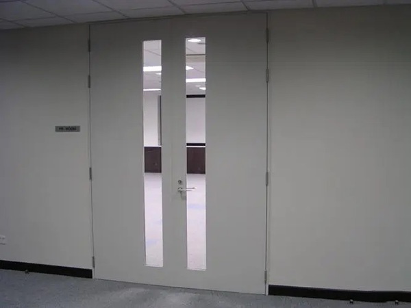 Super large steel fireproof door