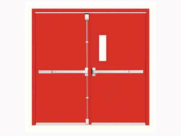 2 3-hour steel fireproof door