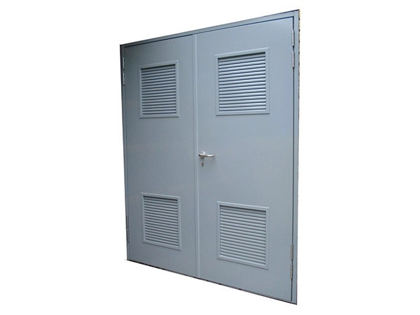 2 3-hour steel fireproof door