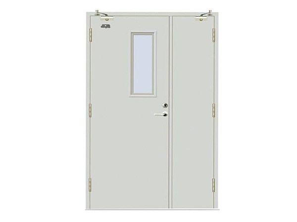 2 3-hour steel fireproof door