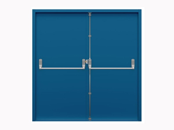 2 3-hour steel fireproof door