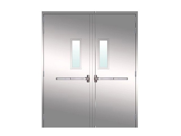 2 3-hour steel fireproof door