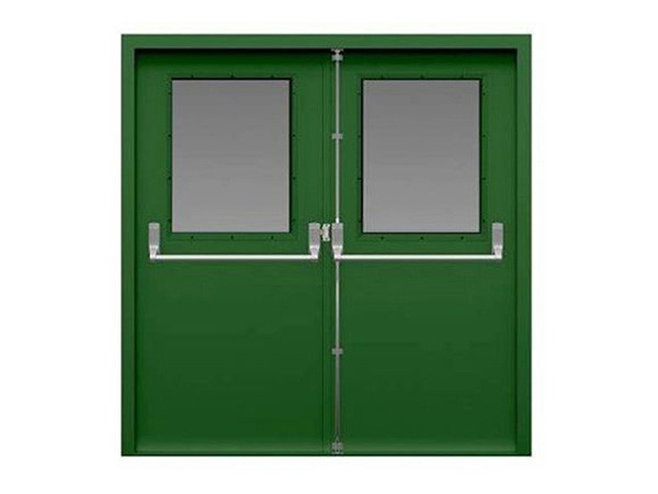 2 3-hour steel fireproof door