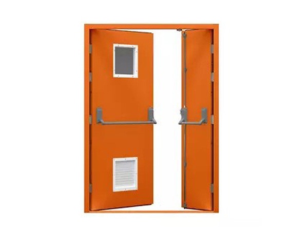 2 3-hour steel fireproof door