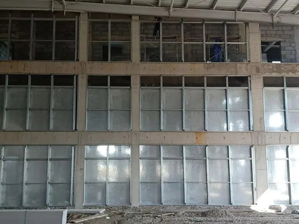 Explosion proof wall, explosion relief wall